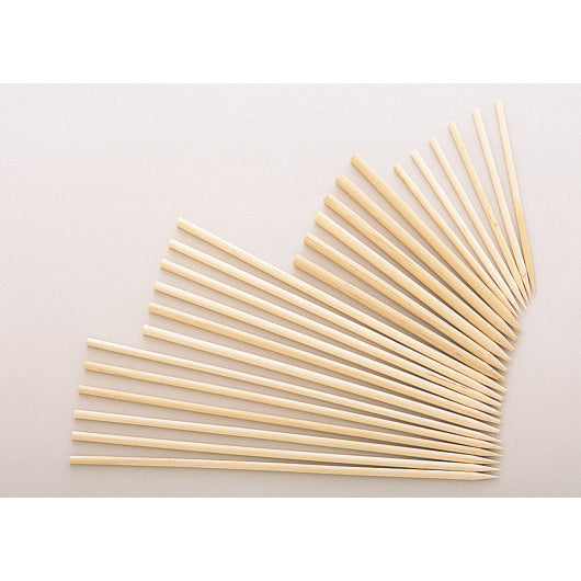 Goldmax 10 Inch Wooden Skewers, 3 x 500 each Case - Disposable Gloves
