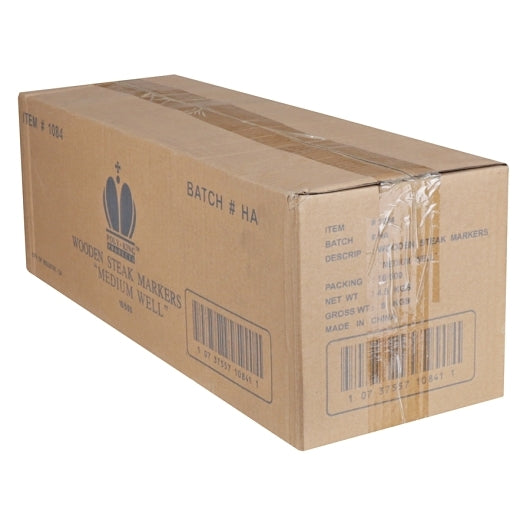 Goldmax Medium Well Steak Wooden Marker, 10 x 500 each Case - DOT product image 4