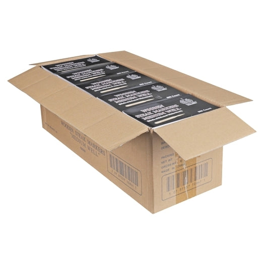 Goldmax Medium Well Steak Wooden Marker, 10 x 500 each Case - DOT product image 3