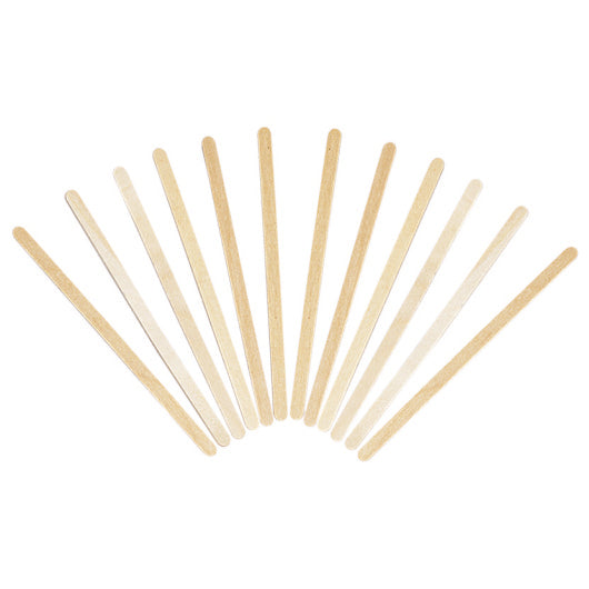 Karat 5.5 inch Wooden Coffee Stirrer, 10 x 500 each Case - Disposable Cutlery