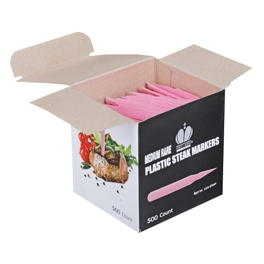 Marker Plastic Steak Medium Rare Steak Plastic Marker, 10 x 500 each Case - DOT product image 5