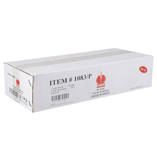 Marker Plastic Steak Medium Steak Plastic Marker, 10 x 500 each Case - DOT product image 4