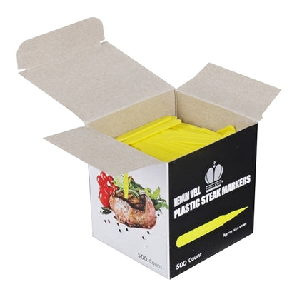 Marker Plastic Steak Medium Well Steak Plastic Marker, 10 x 500 each Case - DOT product image 5