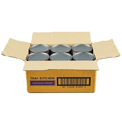 Thai Kitchen COCONUT CREAM, 6 x 13.66 fl oz Case - GS1 open-case image