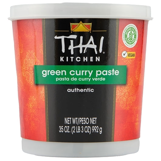 Thai Kitchen Green Curry, 6 x 35 oz Case - Front/center packaged product image