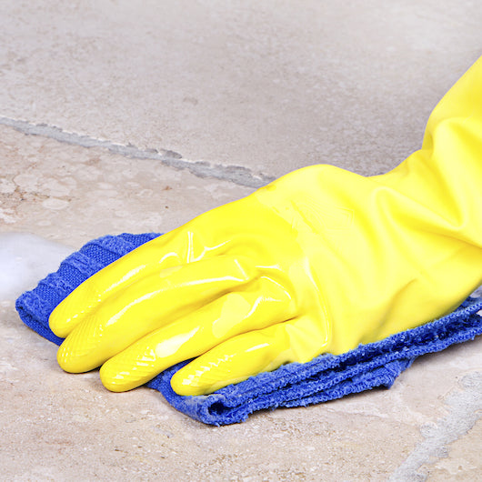 Handgards General Purpose Reusable Yellow Latex Large Glove, 4 x 12 x 12 PR Case - DOT product image 3