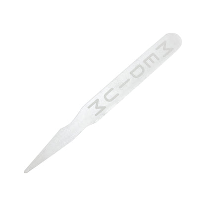 Handgards White Medium Plastic Steak Marker, 2 x 1000 x 1000 each Case - Toothpicks & Skewers
