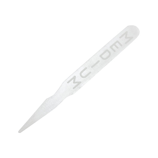 Handgards White Medium Plastic Steak Marker, 2 x 1000 x 1000 each Case - Toothpicks & Skewers