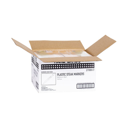 Handgards Yellow Medium Well Plastic Steak Marker, 2 x 1000 x 1000 each Case - DOT product image 5