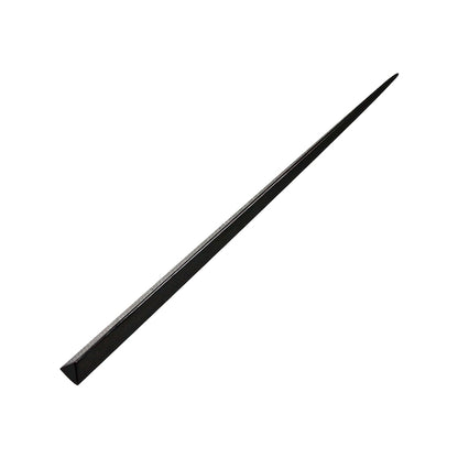 Handgards 3.5 Inch Black Plastic Tri-Prism Pick, 1 x 2500 x 2500 each Case - Toothpicks & Skewers