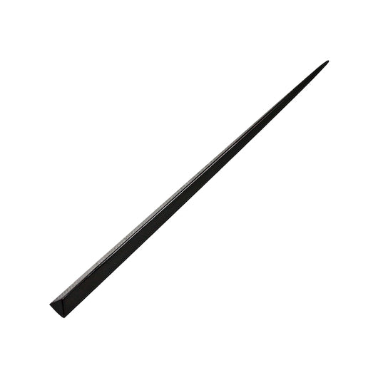 Handgards 3.5 Inch Black Plastic Tri-Prism Pick, 1 x 2500 x 2500 each Case - Toothpicks & Skewers