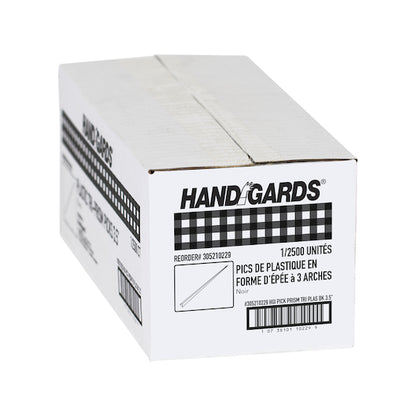 Handgards 3.5 Inch Black Plastic Tri-Prism Pick, 1 x 2500 x 2500 each Case - DOT product image 6