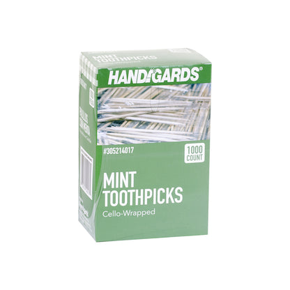 Handgards 2.5 Inch Individually Cello Wrapped Mint Toothpick, 12 x 1000 x 1000 each Case - DOT product image 2