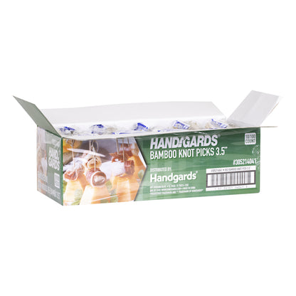 Handgards 3.5 Inch Knot Bamboo Wood Pick, 10 x 100 x 100 each Case - DOT product image 5