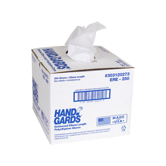 Glove (Poly Disposable Embossed Elbow Length Powder Free Polyethylene Glove, 1 x 250 x 250 each Case - DOT product image 5