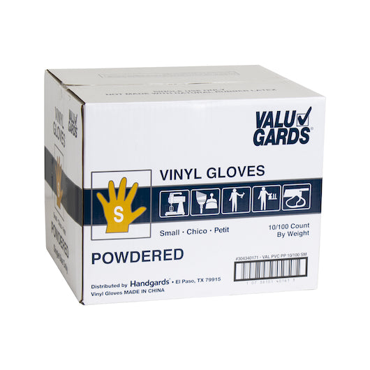 Handgards Eclipse Value Vinyl Powdered Small Glove, 10 x 100 x 100 each Case - DOT product image 6