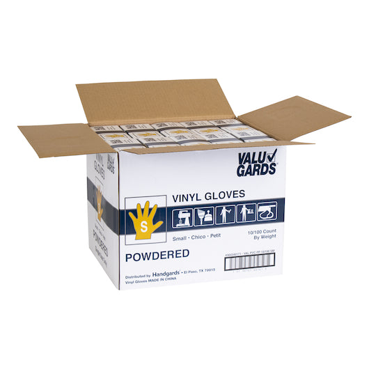 Handgards Eclipse Value Vinyl Powdered Small Glove, 10 x 100 x 100 each Case - DOT product image 5