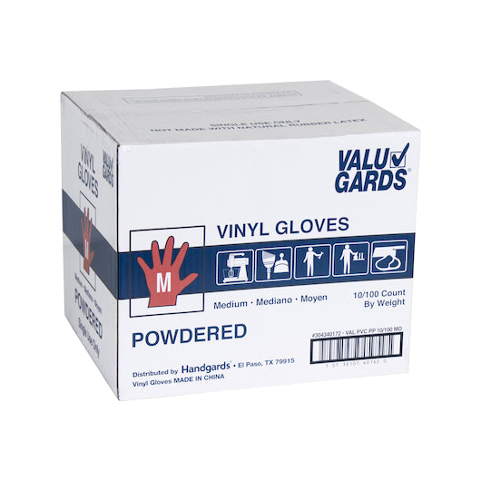 Handgards Eclipse Value Foodservice Vinyl Powdered Medium Glove, 10 x 100 x 100 each Case - DOT product image 6