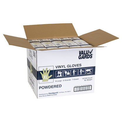 Handgards Eclipse Value Vinyl Powdered Extra Large Glove, 10 x 100 x 100 each Case - DOT product image 5