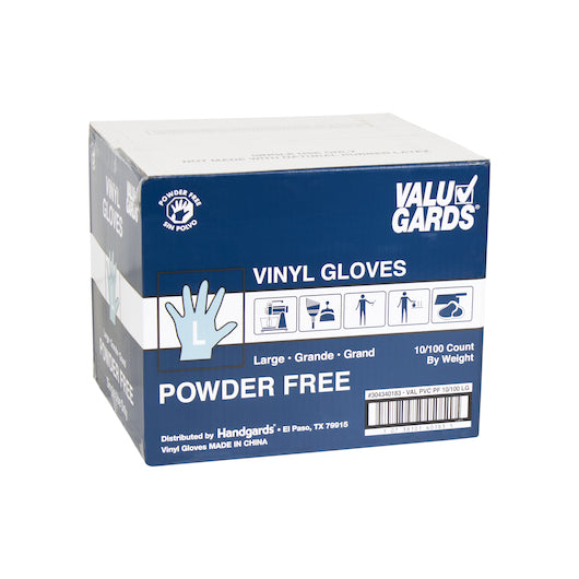 Handgards Eclipse Value Vinyl Powder Free Large Glove, 10 x 100 x 100 each Case - DOT product image 3