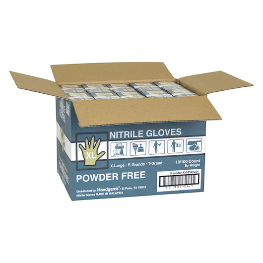 Valugards Nitrile White Powder Free Extra Large Glove, 10 x 100 x 100 each Case - DOT product image 5