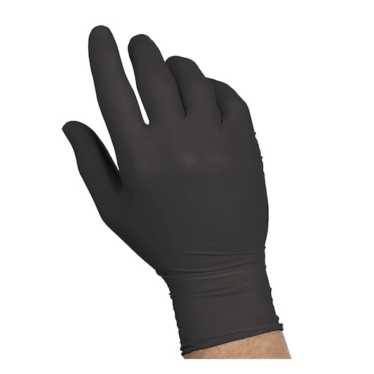 Examgards Exam Nitrile Black Powder Free Non-Sterile Medium Glove, 10 x 100 x 100 each Case - DOT product image 6