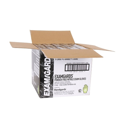 Examgards Handgards Nitrile Black Exam Grade Extra Large Glove, 10 x 100 x 100 each Case - DOT product image 8
