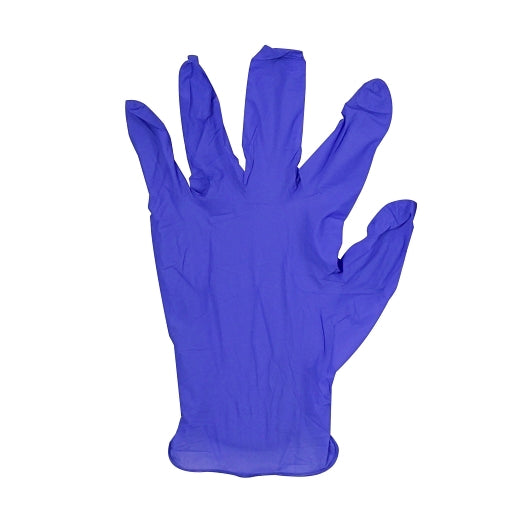 Valugards Nitrile Purple Powder Free Small Glove, 10 x 100 x 100 each Case - GS1 product shown out of package