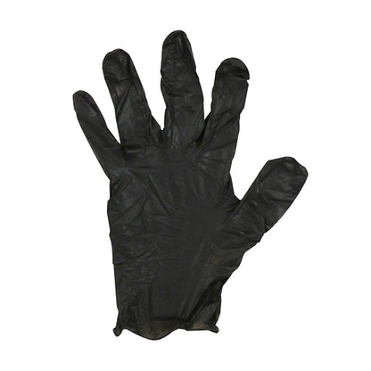 Handgards Disposable Vinyl Black Powder Free Medium Gloves, 10 x 100 x 100 each Case - DOT product image 2