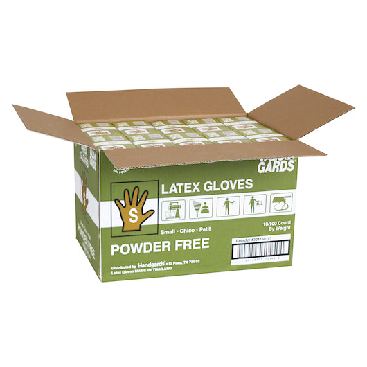 Handgards Eclipse Value Latex Powder Free Small Glove, 10 x 100 x 100 each Case - DOT product image 4
