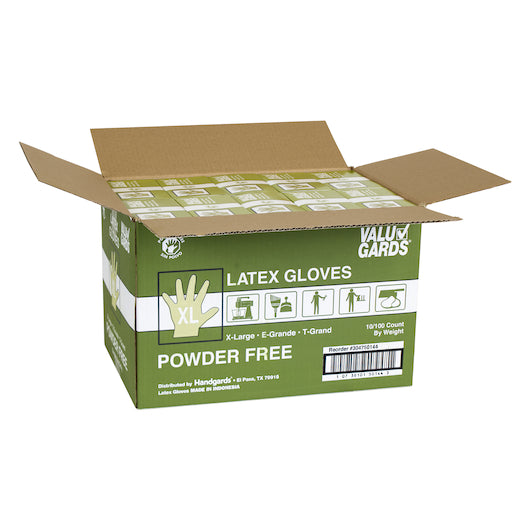 Handgards Eclipse Value Valugard Latex Powder Free Extra Large Glove, 10 x 100 x 100 each Case - DOT product image 4
