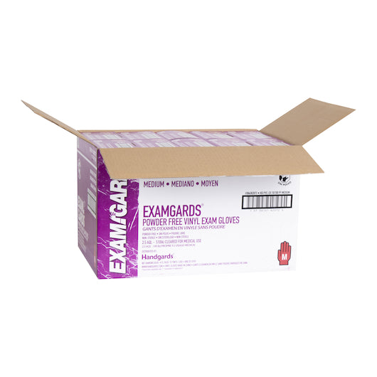 Handgards Medium Clear Vinyl Powder Free Medium Glove, 10 x 100 x 100 each Case - DOT product image 8