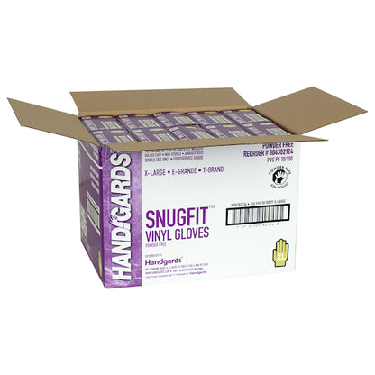 Handgards ValuGards Vinyl Powdered Extra Large Glove, 10 x 100 x 100 each Case - DOT product image 4