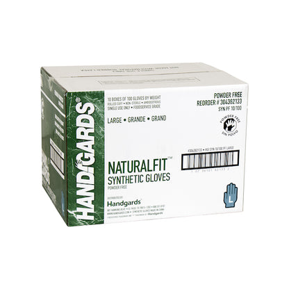 Handgards NaturalFit Synthetic Powder Free Latex Free Large Glove, 10 x 100 x 100 each Case - DOT product image 6