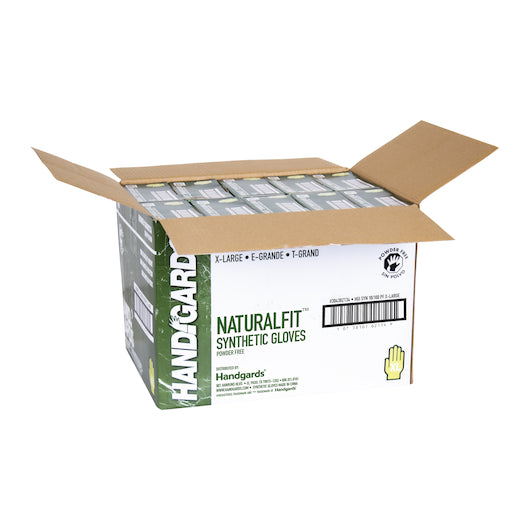 Handgards Naturalfit Synthetic Powder Free Extra Large Glove, 10 x 100 x 100 each Case - DOT product image 5
