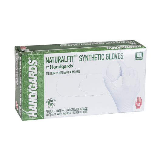 Glove (NaturalFit Synthetic Naturalfit Synthetic Powder Free Medium Glove, 4 x 100 x 100 each Case - Disposables