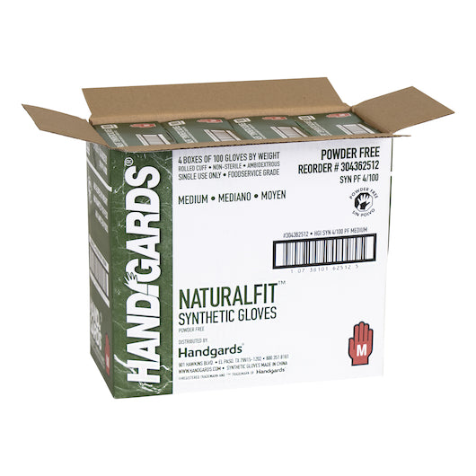Glove (NaturalFit Synthetic Naturalfit Synthetic Powder Free Medium Glove, 4 x 100 x 100 each Case - DOT product image 5