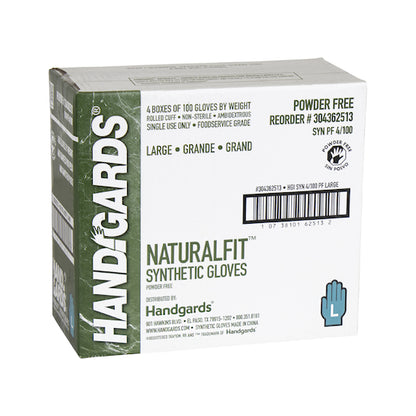 Glove (NaturalFit Synthetic Naturalfit Synthetic Powder Free Large Glove, 4 x 100 x 100 each Case - DOT product image 6