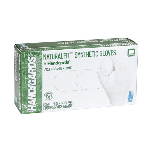 Glove (NaturalFit Synthetic Naturalfit Synthetic Powder Free Large Glove, 4 x 100 x 100 each Case - Disposables