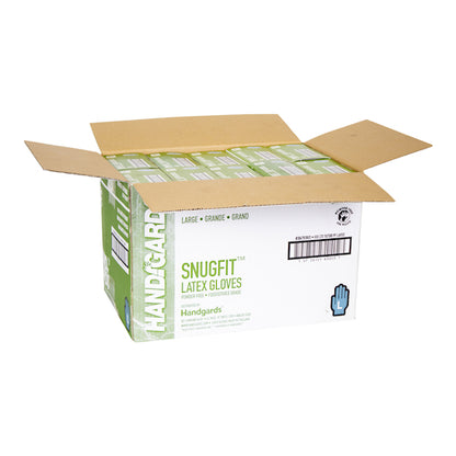 Handgards Snugfit Latex Powder Free Large Glove, 10 x 100 x 100 each Case - DOT product image 4