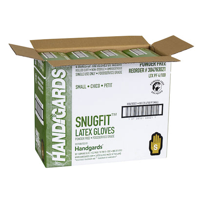 Glove (Latex Disposable Snugfit Latex Powder Free Small Glove, 4 x 100 x 100 each Case - DOT product image 5