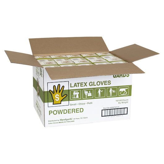 Handgards Eclipse Value Latex Powdered Small Glove, 10 x 100 x 100 each Case - DOT product image 3