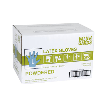 Handgards Eclipse Value Latex Powdered Large Glove, 10 x 100 x 100 each Case - DOT product image 2
