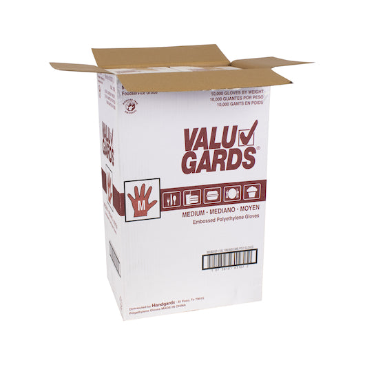 Glove Poly Clear DISPOSABLE LOOSE FITTING POLY CLEAR PF Medium GLOVES, 10 x 10 x 100 each Case - DOT product image 6