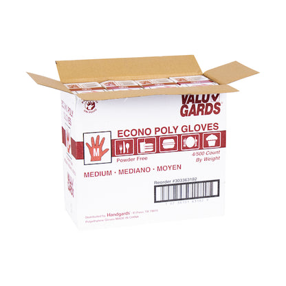 Valugards Poly Medium Glove, 4 x 500 x 500 each Case - DOT product image 5