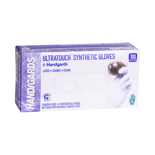 Handgards Ultratouch Synthetic Powder Free Large Glove, 10 x 100 x 100 each Case - Disposables