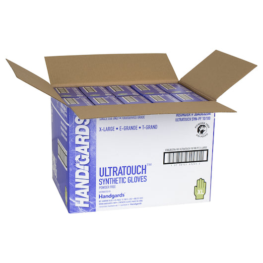 Handgards Ultratouch Synthetic Powder Free Extra Large Glove, 10 x 100 x 100 each Case - DOT product image 5