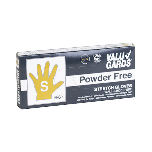 Valugards Poly Stretch Clear Small Glove, 10 x 100 x 100 each Case - Disposables