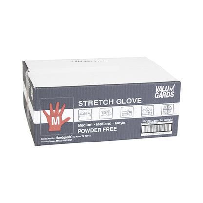 Valugards Poly Stretch Clear Medium Glove, 10 x 100 x 100 each Case - DOT product image 7