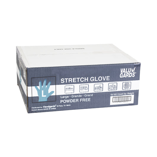 Valugards Poly Stretch Clear Large Glove, 10 x 100 x 100 each Case - DOT product image 6